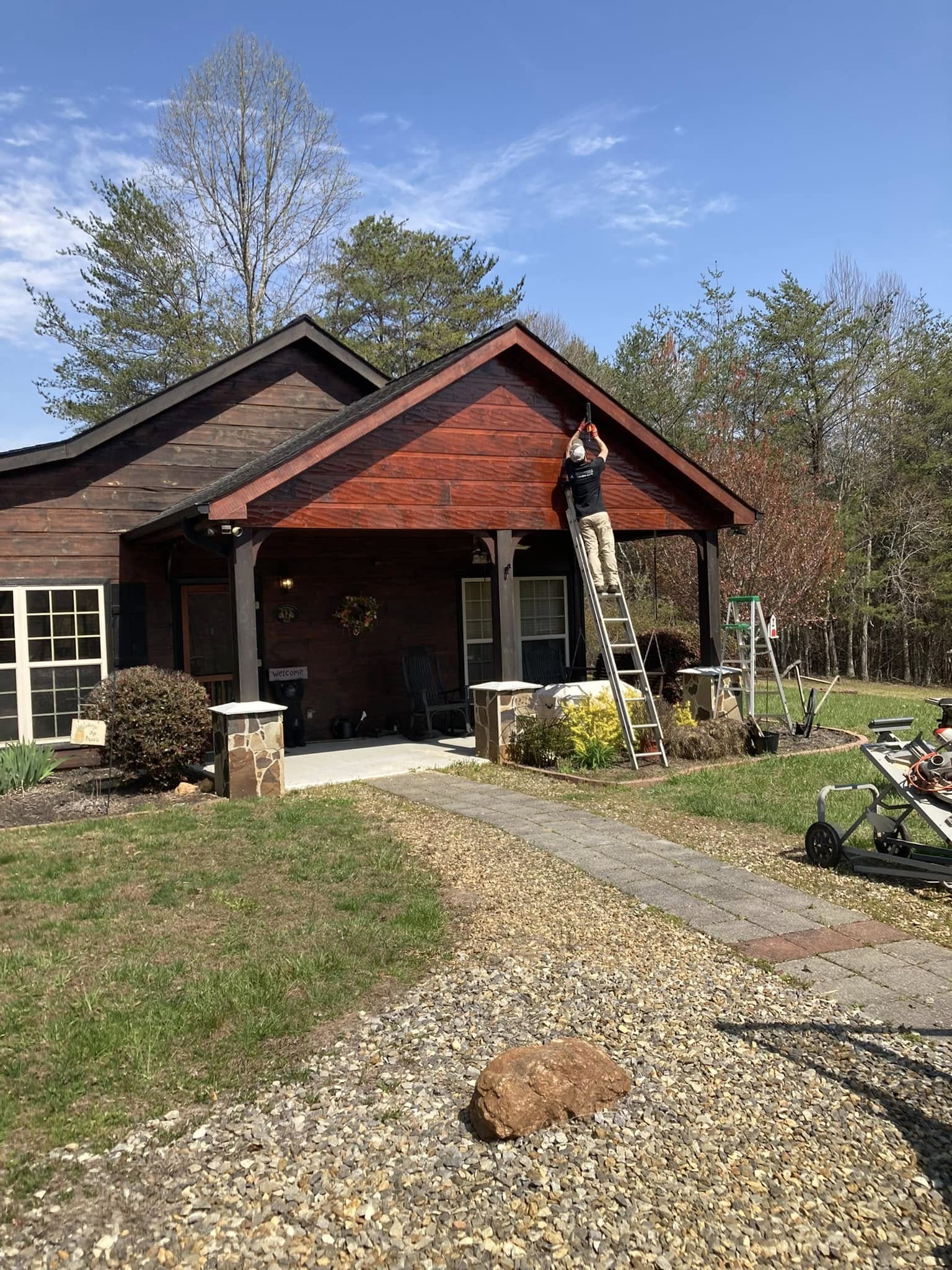 Property improvement project by a remodeler in Blairsville, GA