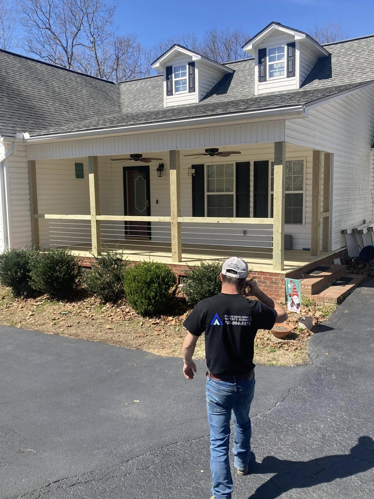 Custom woodwork and trim by Appalachian Home & Property Services