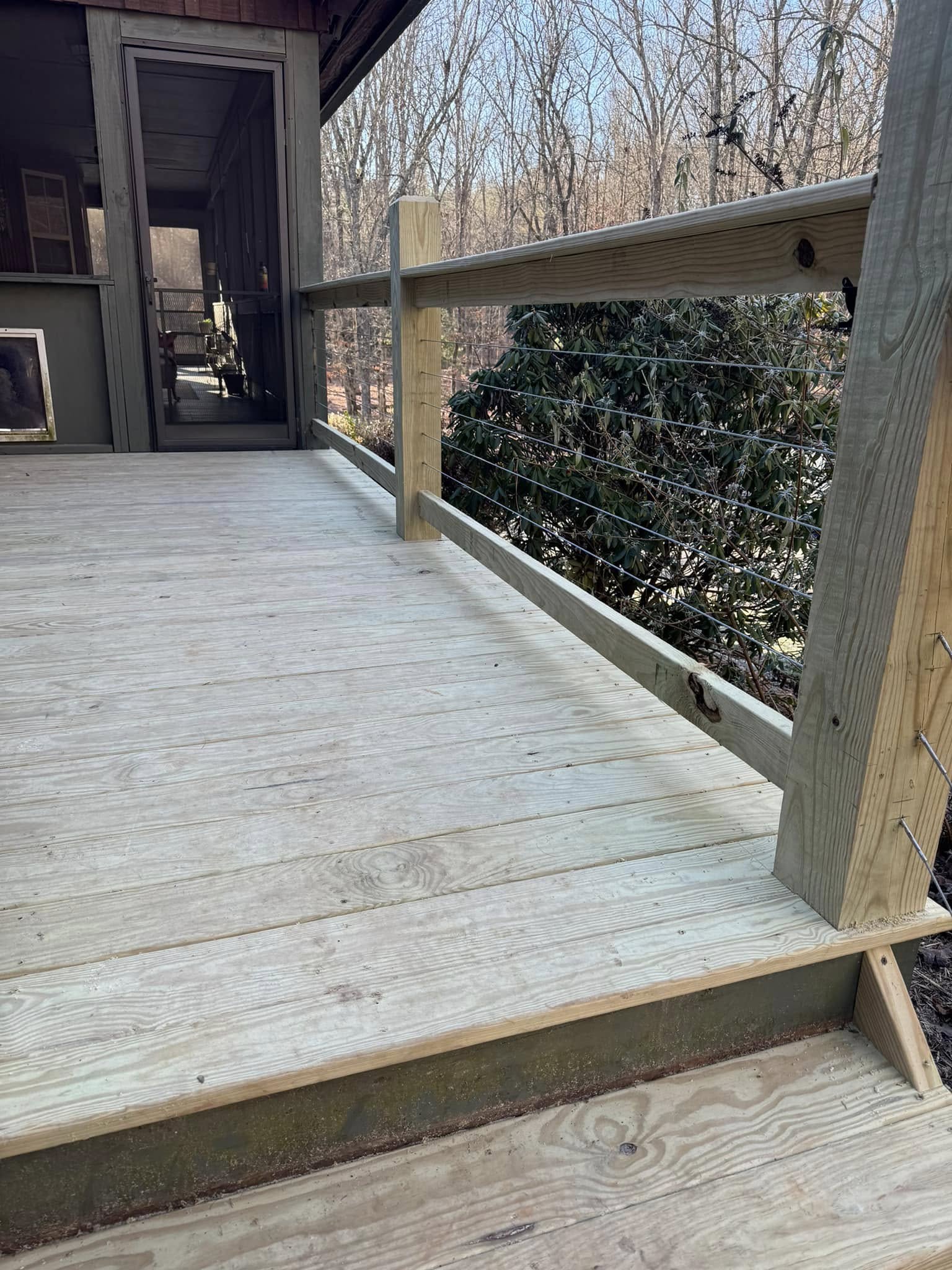 Interior remodel detail work by a Blairsville, GA remodeler